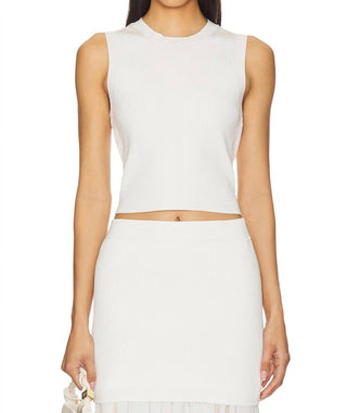 A.L.C. - Kayla Ribbed Tank Top