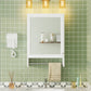 3 in 1 Wall Mounted Bathroom Mirror Cabinet with Adjustable Shelf