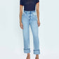Pistola - Cassie Cuffed Crop Super High Rise Straight Jeans
