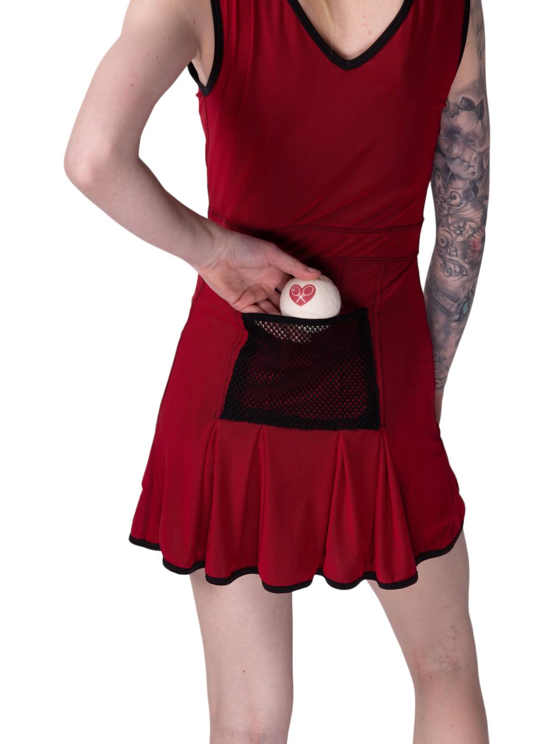 Love Love Tennis - Mesh Angelina Court Tennis Dress