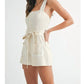 Mable - Women's Ric Rac Trim Romper