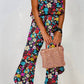 Trendsi - Printed Tube Wide Leg Jumpsuit