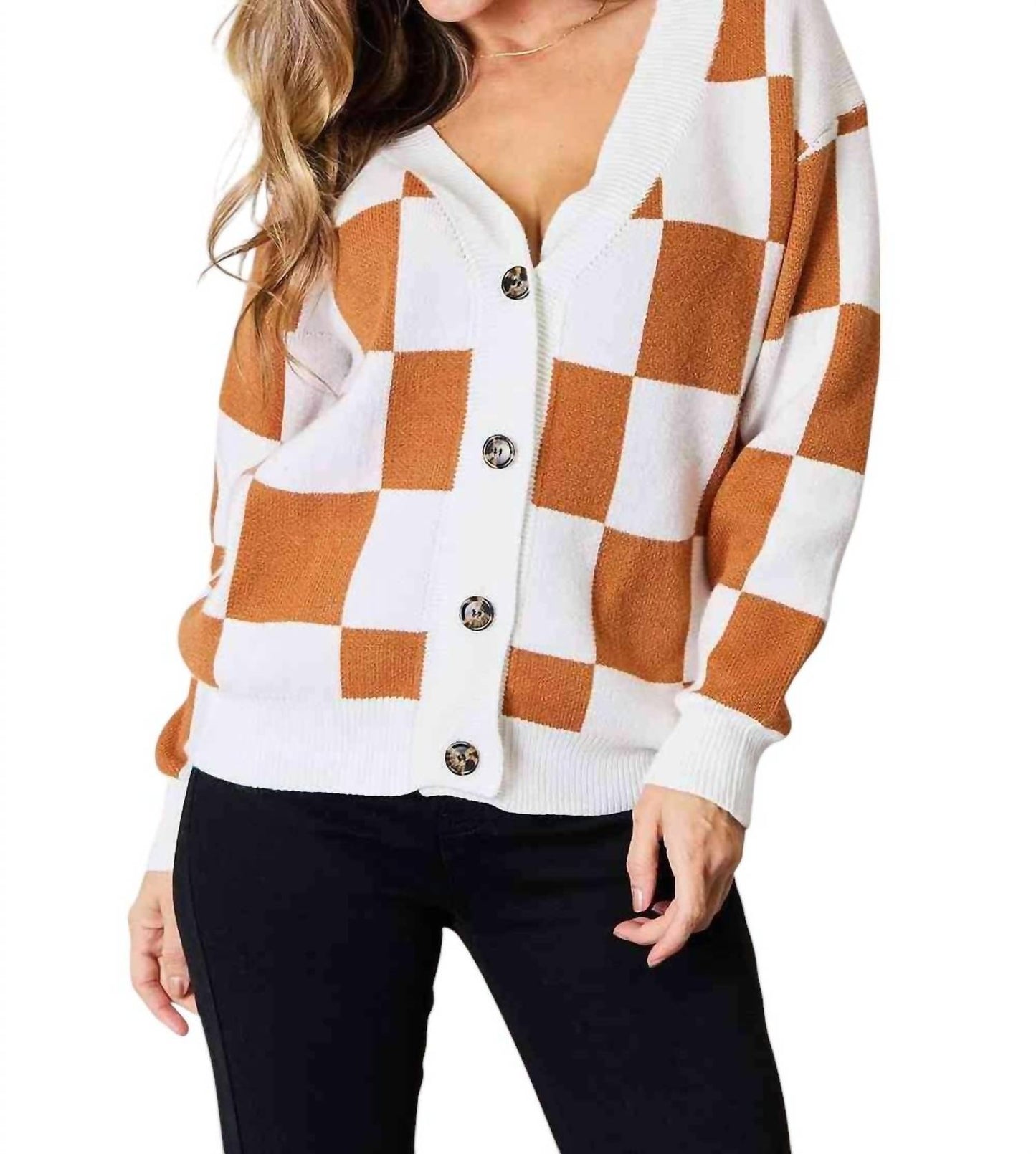 Double Take - Plush Oversized V-Neck Cardigan