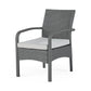 Cordoba KD Wicker 4 Piece Chat Set