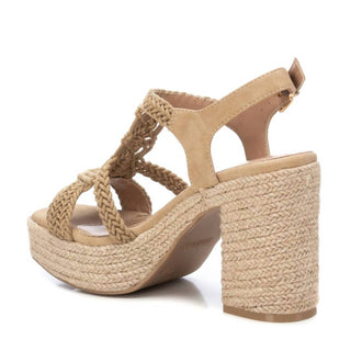 Xti - Women's Heeled Jute Sandals