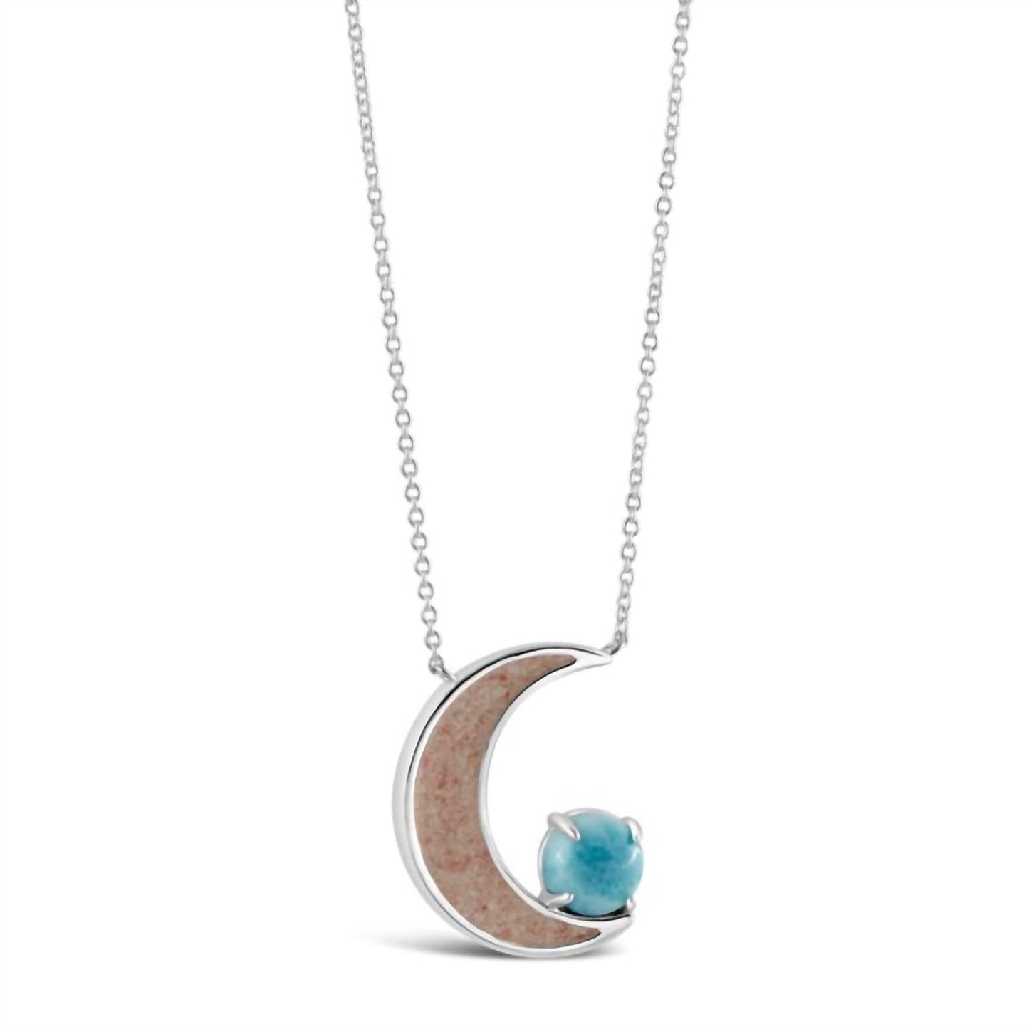Dune Jewelry - Blue Moon Stationary Necklace