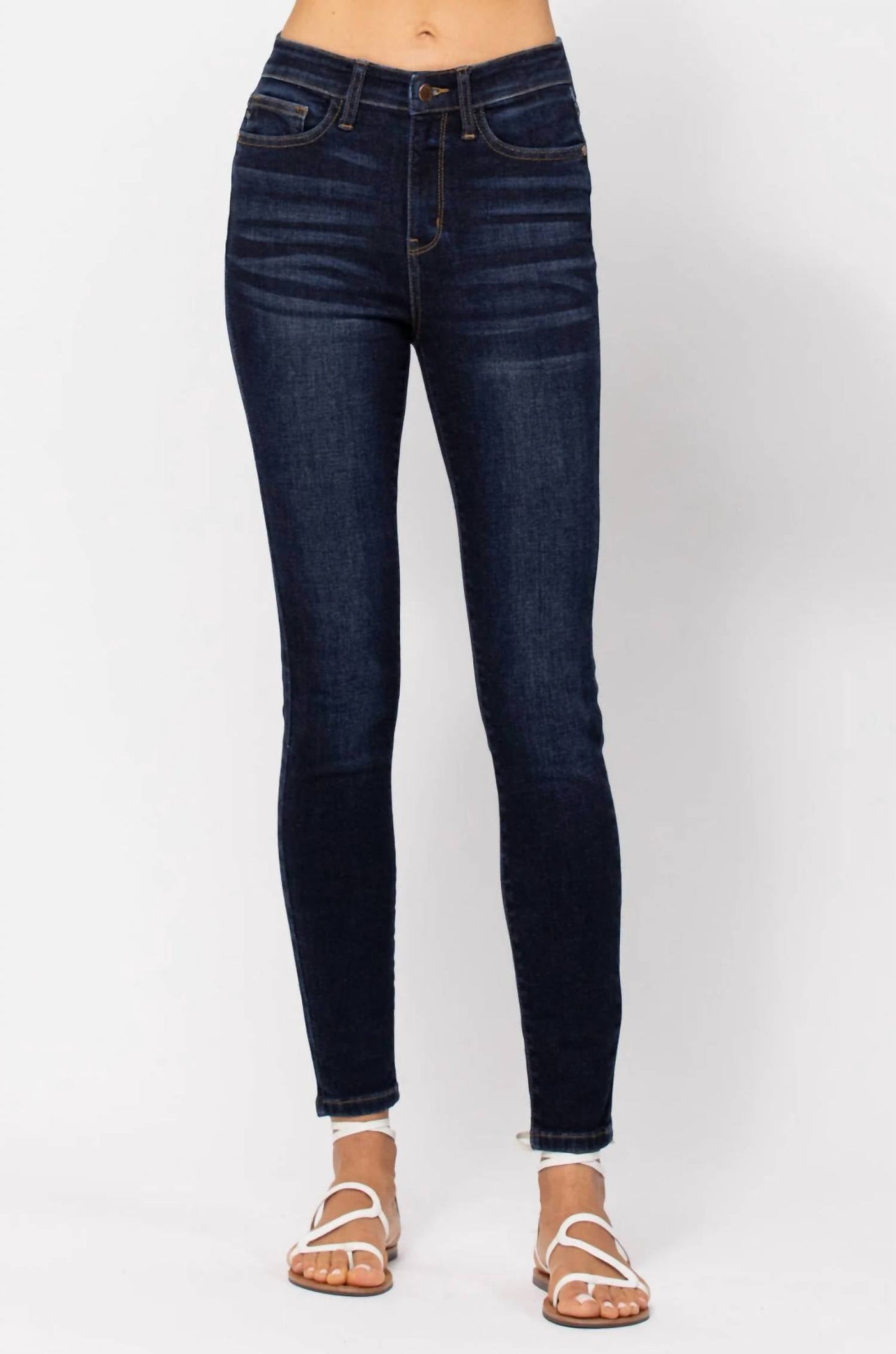 Judy Blue - Hi-waist Skinny With Handsanding