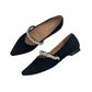 All Black - Women's Royal Mary Jane Shoes