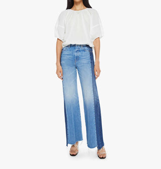 Mother - Crewneck Balloon Sleeves Blouse