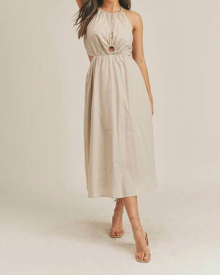 &Merci - Cut Out Midi Dress