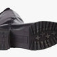 Barganbin Women's Chic Sophisticated Over the Knee Faux Leather Dress Boots Black Size 8.5