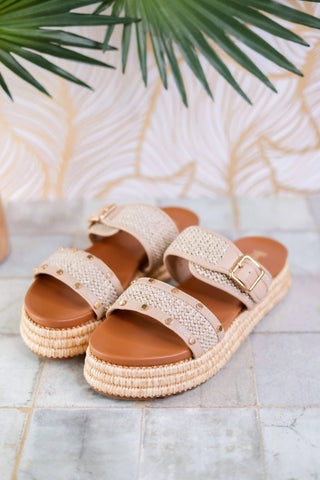 Corkys Footwear - Women's Walk Of Shame Raffia Sandals