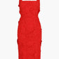 Adelyn Rae - Vonna Embroidered Flower Midi Dress