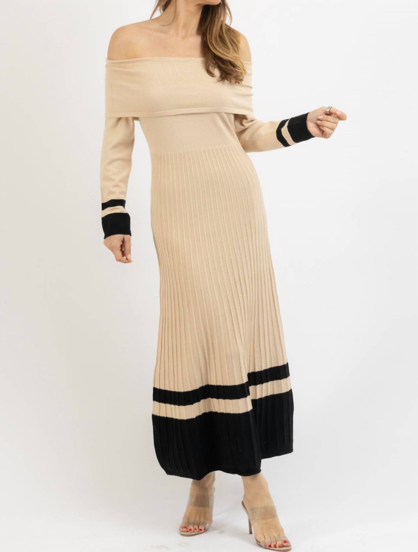 Able - Jami Knit Long Sleeve Maxi Dress