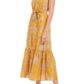 Fifteen Twenty - FLORAL BELTED TIERED MAXI DRESS