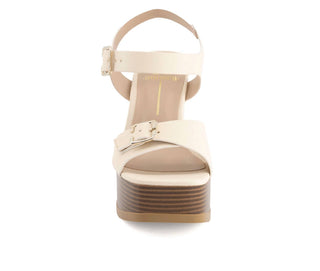 Andrea - Andrea Women's Heeled Platform Ankle Strap Sandals 64761