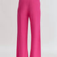 Entro - High Waist Wide Leg Knit Pant