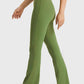 Trendsi - Flare Yoga Pants With Elastic Waist Pants
