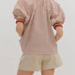 Entro - Women's Brick Stripe Top