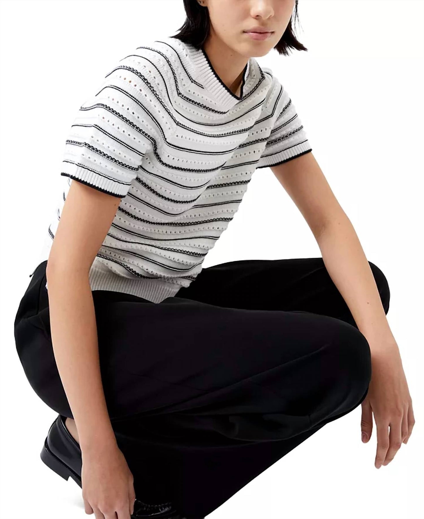 French Connection - Oskie Short Sleeve Jumper