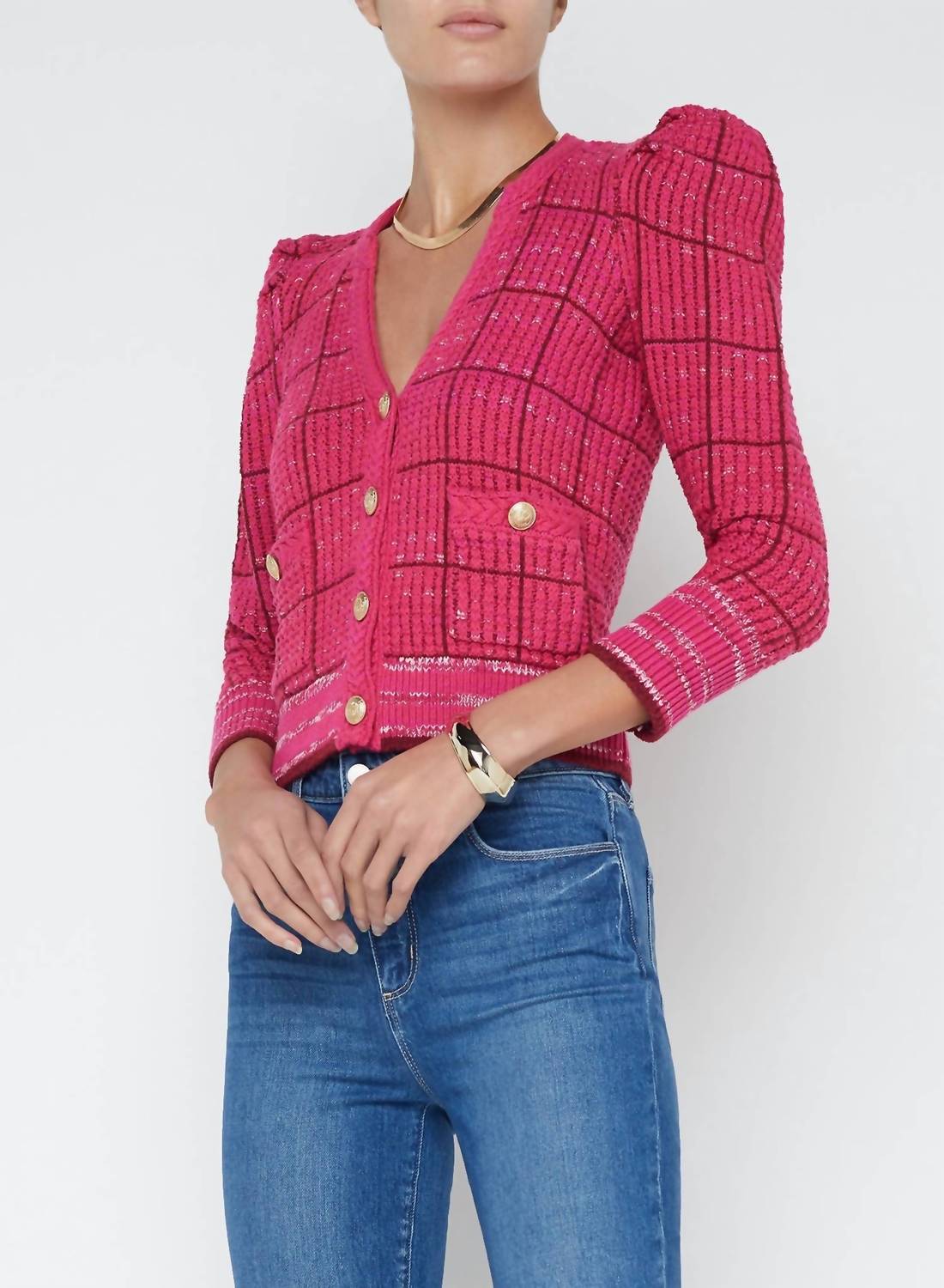 L'Agence - Jenni Cardigan Top