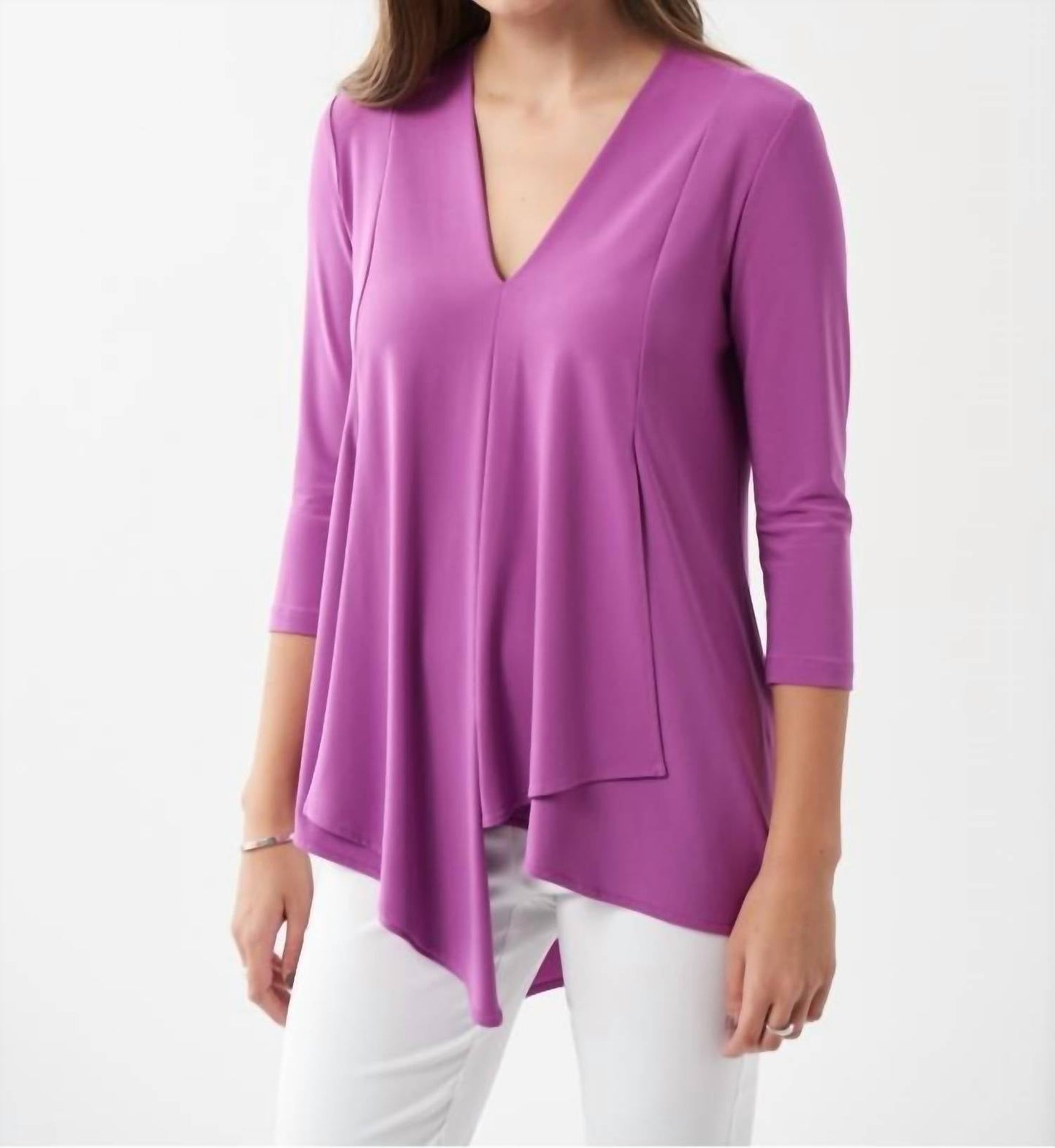 Joseph Ribkoff - Asymmetric Tunic Top