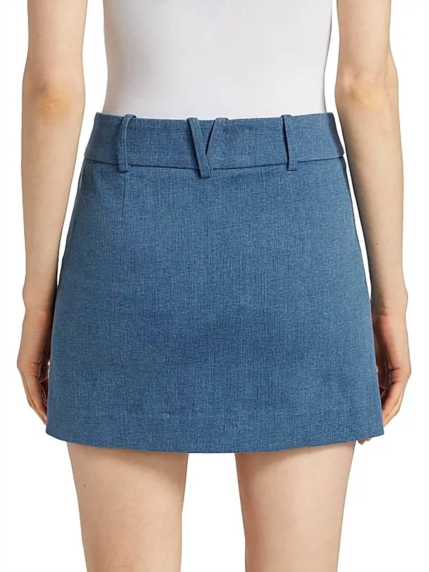 Veronica Beard - Elara Denim Mini Skirt