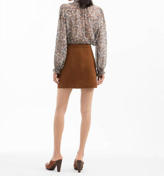 Veronica Beard - Hickory Silk Blouse