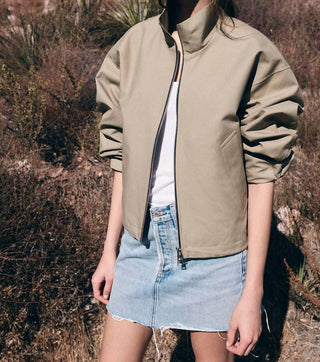 Agolde - Women's V Waist Mini Force Skirt