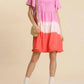 Umgee - Dip Dye Color Block Dress