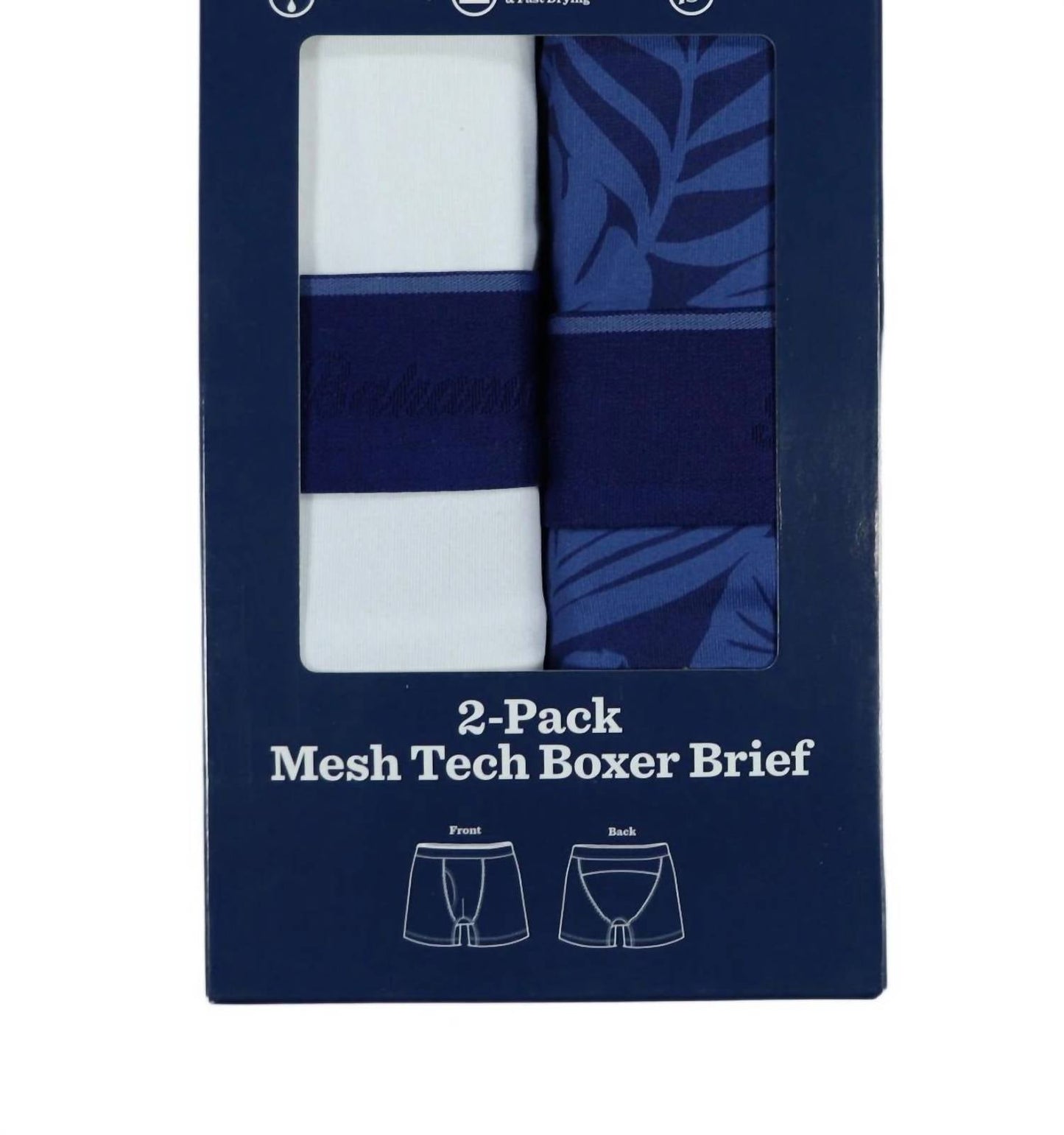 Tommy Bahama - Men's 2-pack Mesh Tech Retail Boxed Boxer Brief Underwear