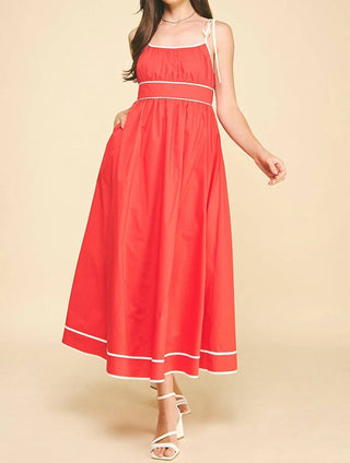 Pinch - Marlie Sporty Dress With Tie Straps