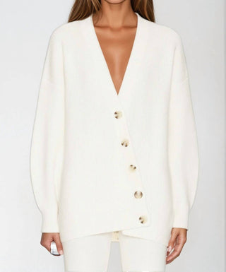 525 America - Women's Evelyn Asymmetrical Luxe Oversized Cardigan