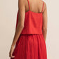 Z Supply - Fiore Crinkle Satin Tank