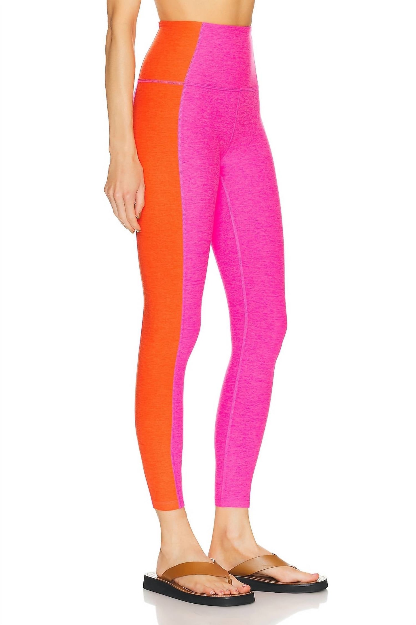 Beyond Yoga - Colorblock High Waisted Midi Legging