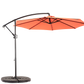 10ft Offset Hanging Market Patio Umbrella with Easy Tilt Adjustment