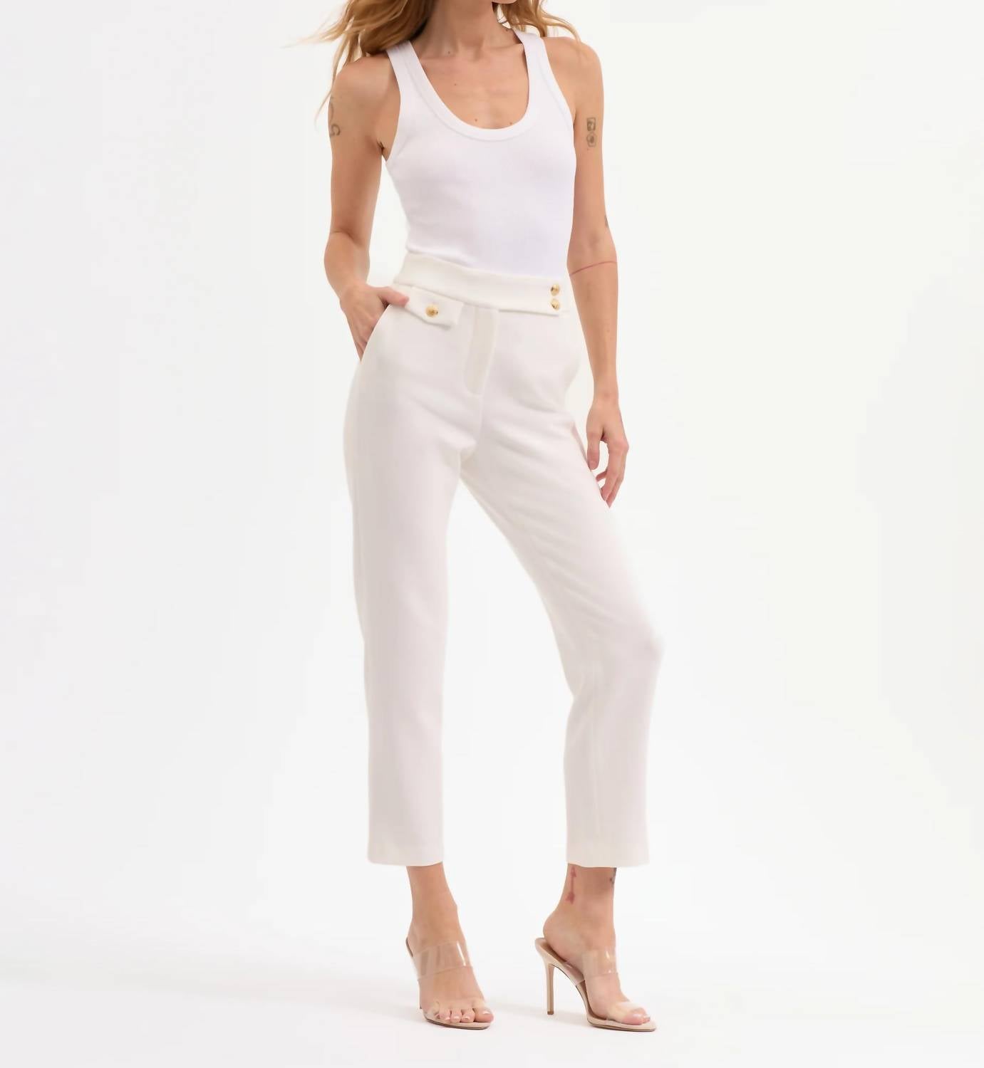 Veronica Beard - Renzo Slim Leg Pant