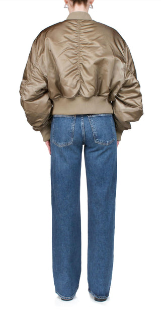 Agolde - Women's Shoreditch Ski Club Jett Bomber Jacket Sage