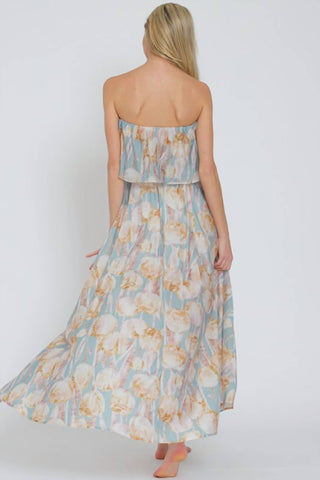 Celeste - Bloom Off Shoulder Maxi Dress