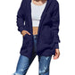 Double Take - Full Size Teddy Hooded Jacket with Pockets