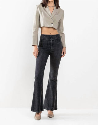 Sneak Peek - High Rise Flare Jeans
