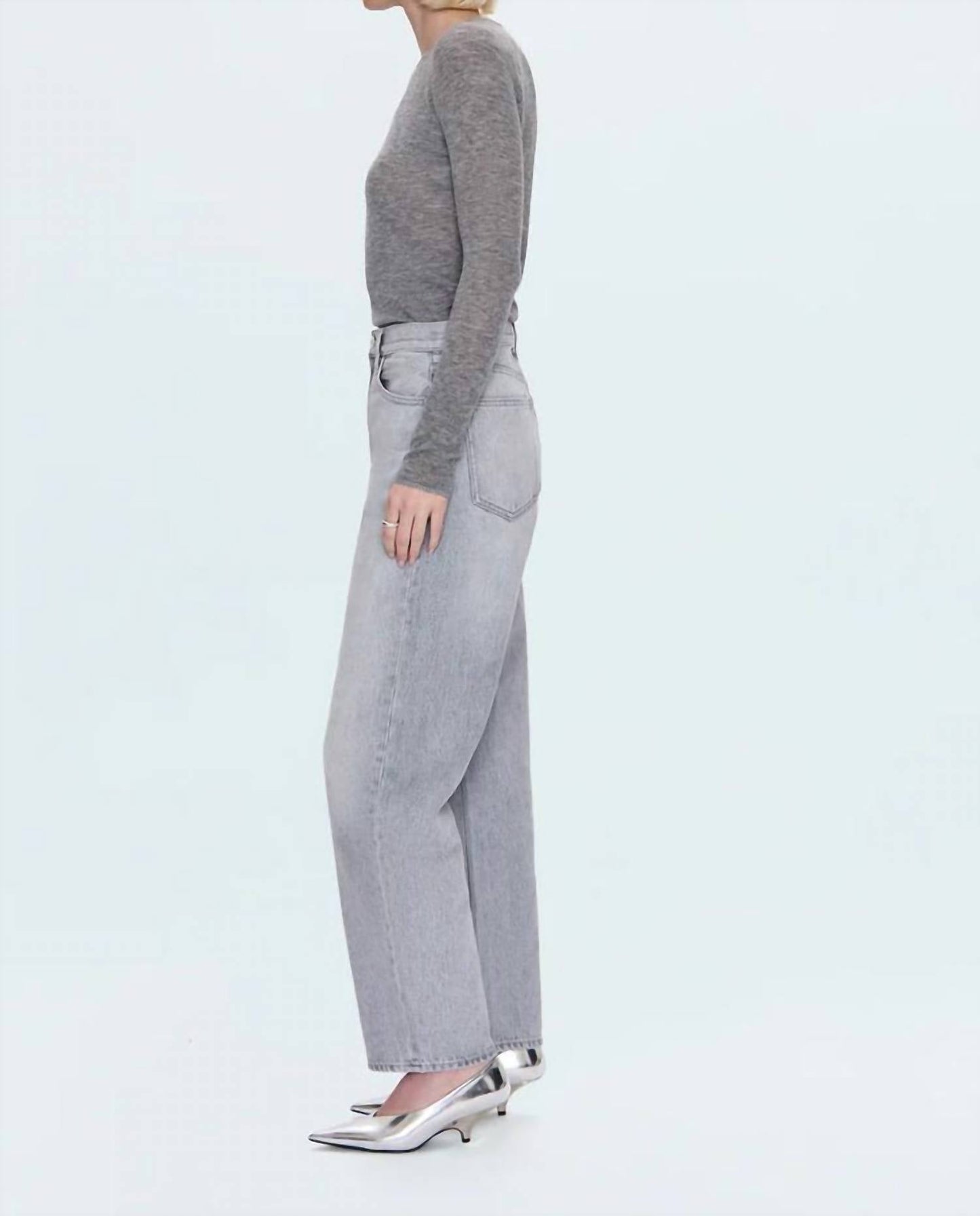 Pistola - Wes High Rise Barrel Jeans