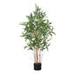 50" Tall Artificial Bamboo Tree, Potted Decorative Plant