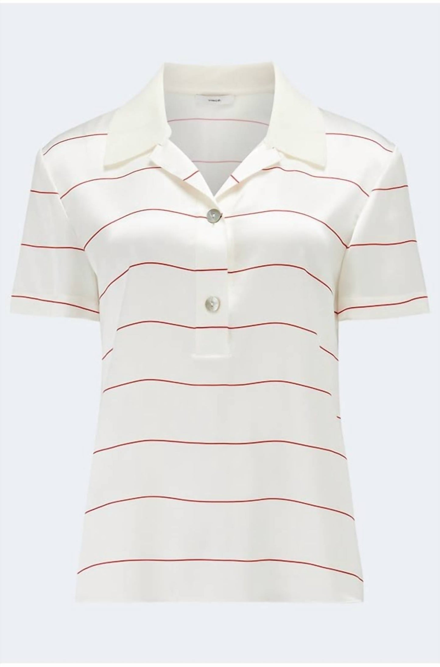 Vince - Knit Collar Stripe Polo