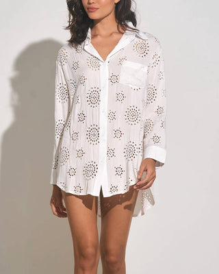 Elan - Button Down Cover-up Top