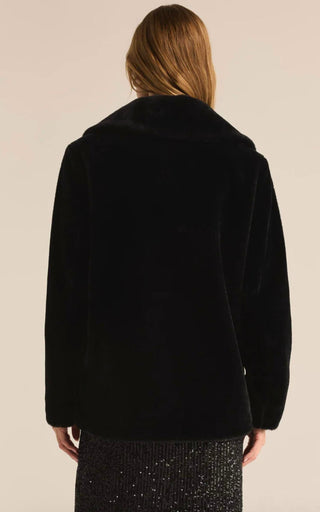 Z Supply - Gem Double Breasted Faux Fur Coat