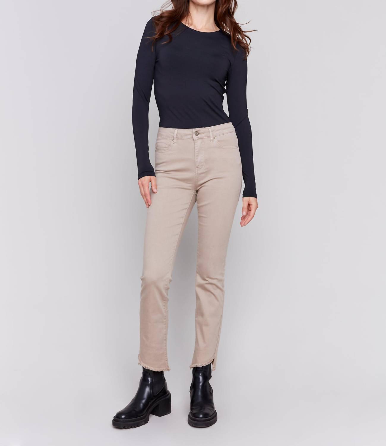 Charlie B - Boot Cut Twill Pants