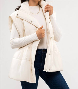 Blu Pepper - Zip Front Puffer Vest