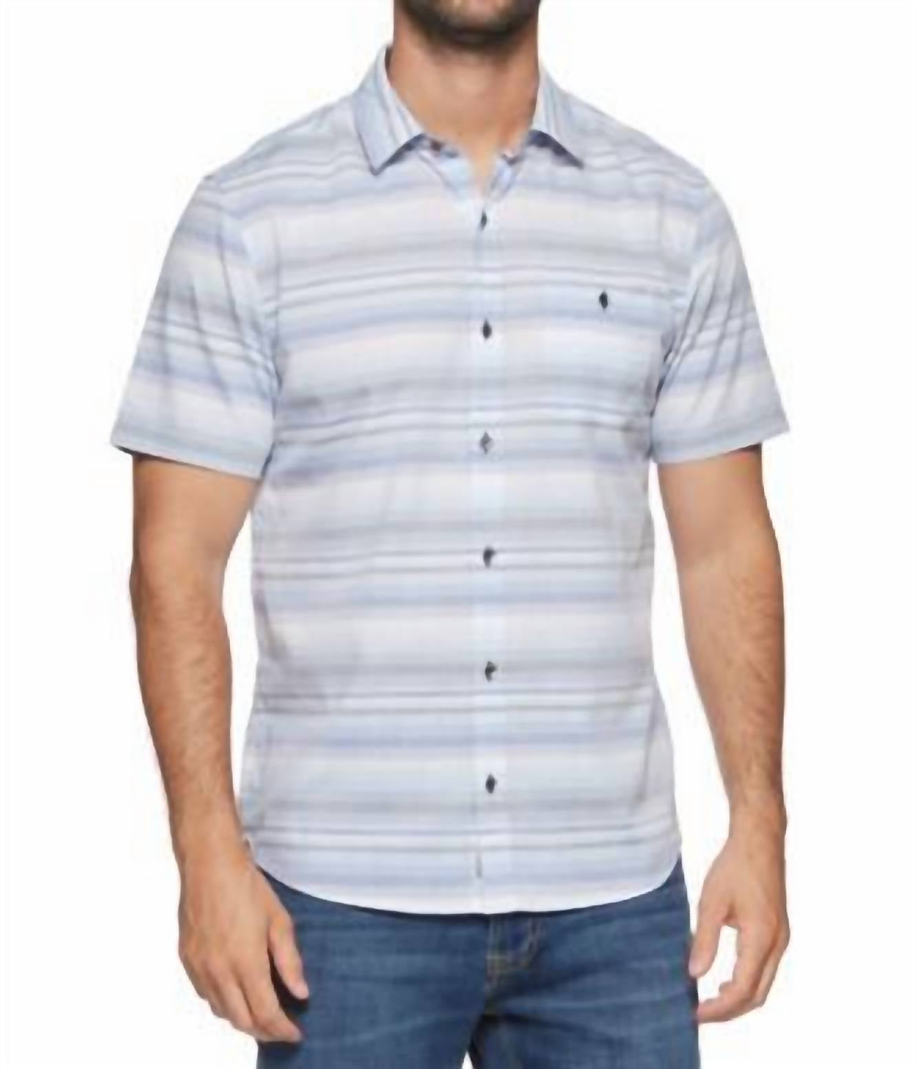 Flags & Anthem - Riverton Short Sleeve Striped Shirt