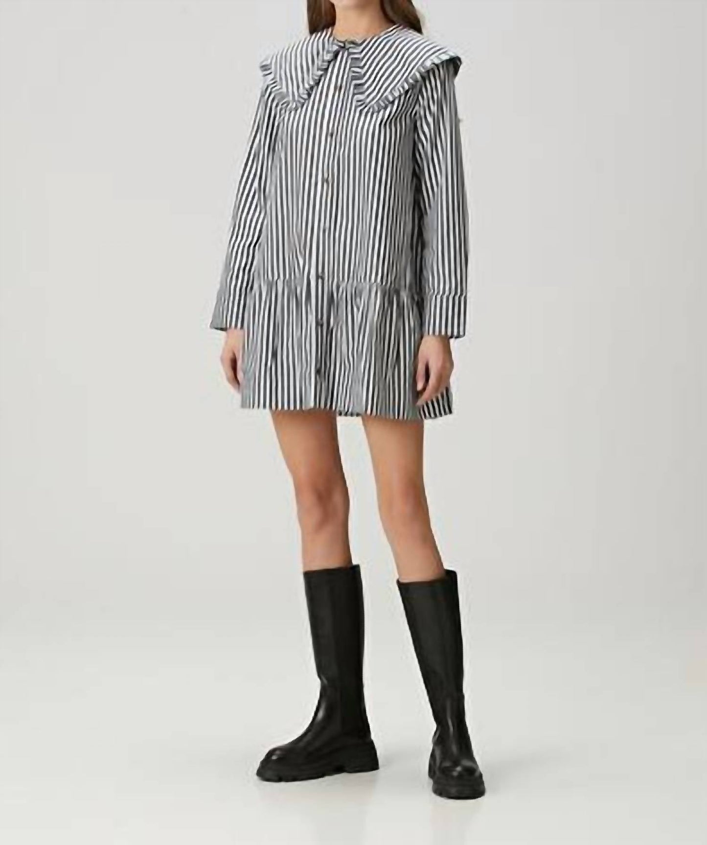 Ganni - Mini Shirt Dress